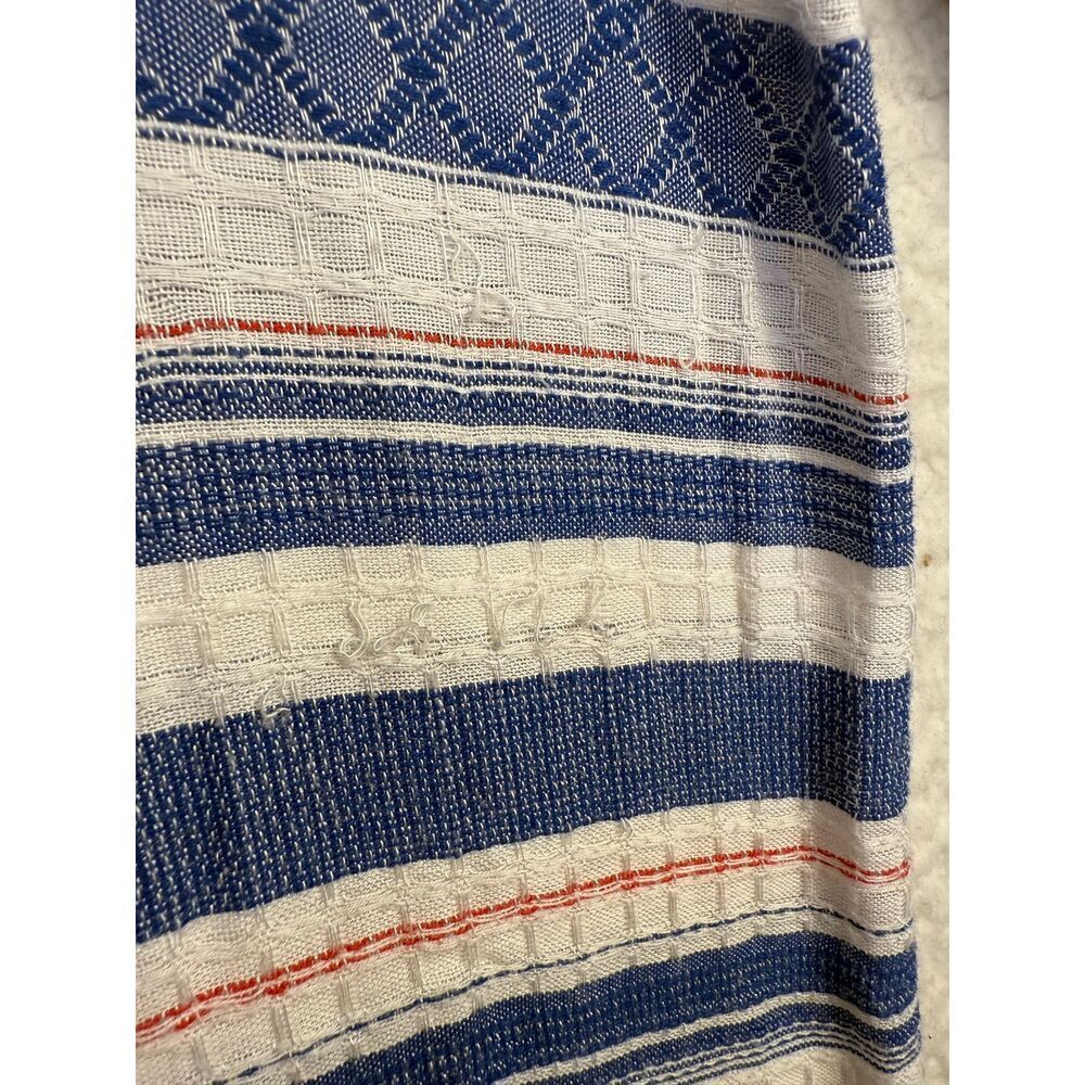 dRA Los Angeles Maxi Dress Tiered‎ Cotton Anthro Brand Striped Cottagecore Sz M - Picture 11 of 11